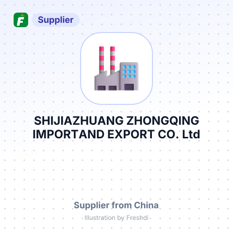 SHIJIAZHUANG ZHONGQING IMPORTAND EXPORT CO.,Ltd – summary card, no photo uploaded yet