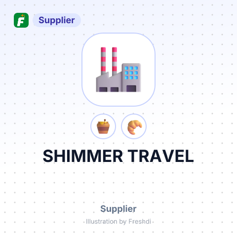 SHIMMER TRAVEL – summary card, no photo uploaded yet