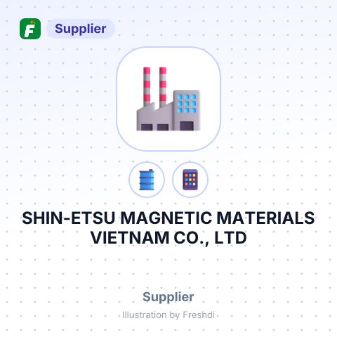 SHIN-ETSU MAGNETIC MATERIALS VIETNAM CO., LTD – summary card, no photo uploaded yet