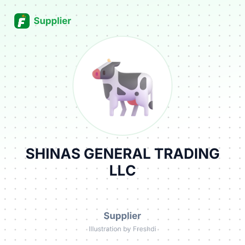 SHINAS GENERAL TRADING LLC – summary card, no photo uploaded yet