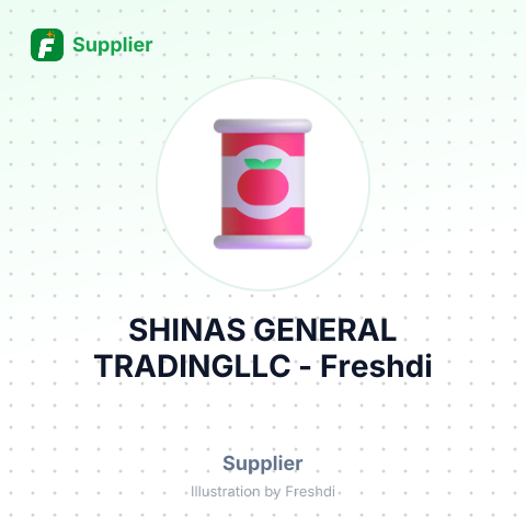 SHINAS GENERAL TRADINGLLC – summary card, no photo uploaded yet