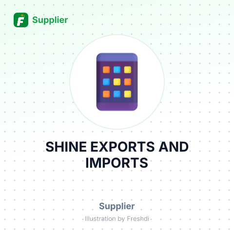 SHINE EXPORTS AND IMPORTS – summary card, no photo uploaded yet