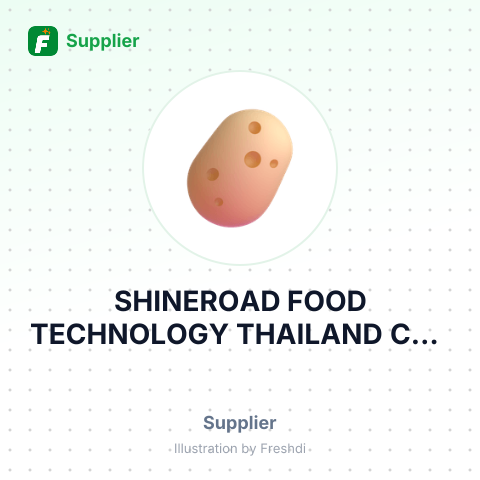 SHINEROAD FOOD TECHNOLOGY THAILAND CO., LTD – summary card, no photo uploaded yet