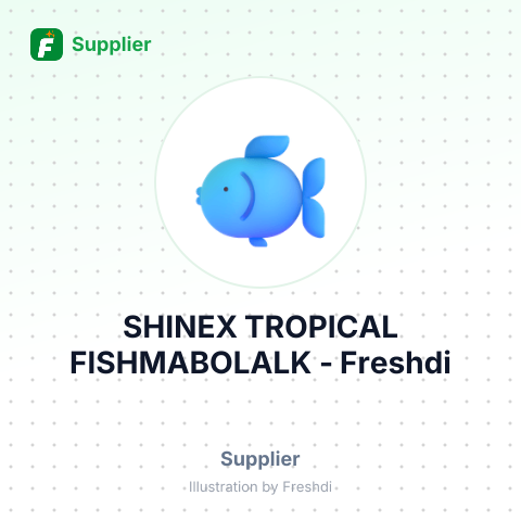 SHINEX TROPICAL FISHMABOLALK – summary card, no photo uploaded yet