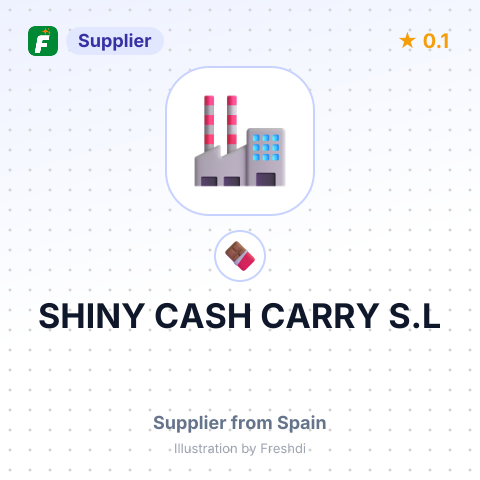 SHINY CASH CARRY S.L – summary card, no photo uploaded yet