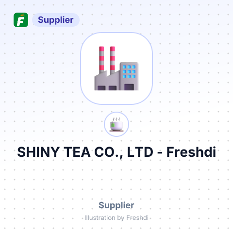 SHINY TEA CO., LTD – summary card, no photo uploaded yet