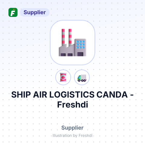 SHIP AIR LOGISTICS CANDA – summary card, no photo uploaded yet