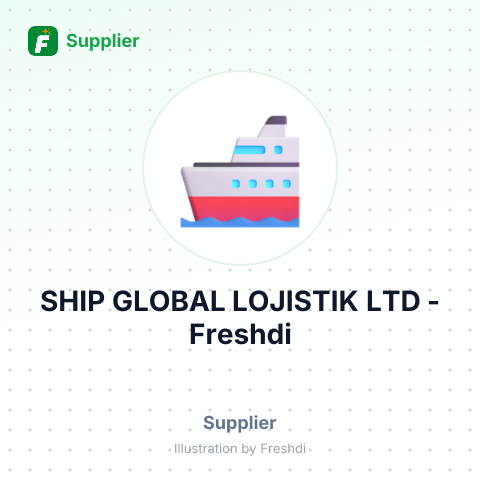 SHIP GLOBAL LOJISTIK LTD – summary card, no photo uploaded yet