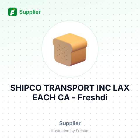 SHIPCO TRANSPORT INC LAX EACH CA – summary card, no photo uploaded yet