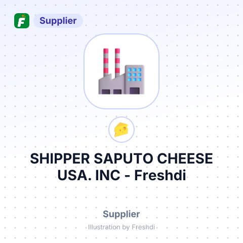 SHIPPER SAPUTO CHEESE USA. INC – summary card, no photo uploaded yet