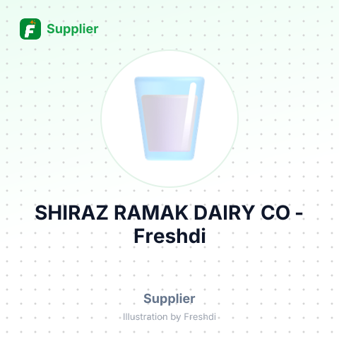 SHIRAZ RAMAK DAIRY CO – summary card, no photo uploaded yet