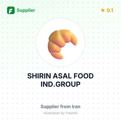 SHIRIN ASAL FOOD IND.GROUP – summary card, no photo uploaded yet