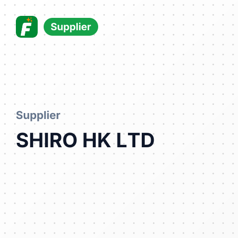 SHIRO HK LTD – summary card, no photo uploaded yet
