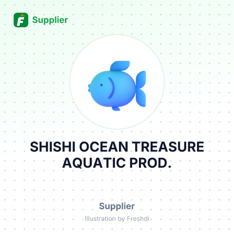 SHISHI OCEAN TREASURE AQUATIC PROD. – summary card, no photo uploaded yet