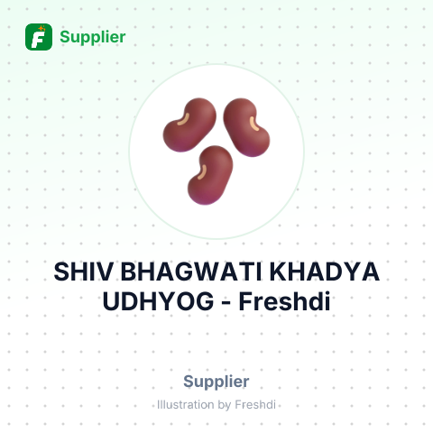 SHIV BHAGWATI KHADYA UDHYOG – summary card, no photo uploaded yet
