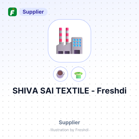 SHIVA SAI TEXTILE – summary card, no photo uploaded yet