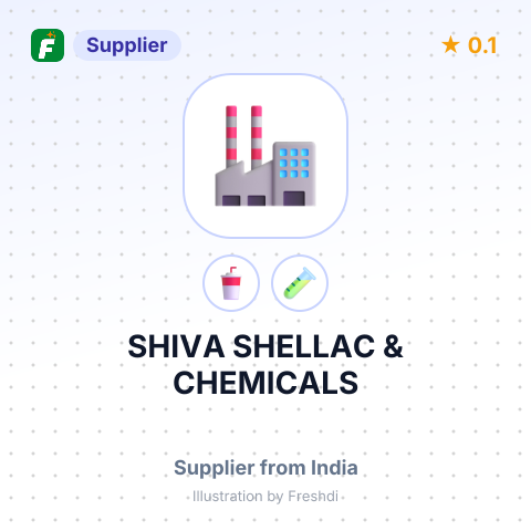 SHIVA SHELLAC & CHEMICALS – summary card, no photo uploaded yet