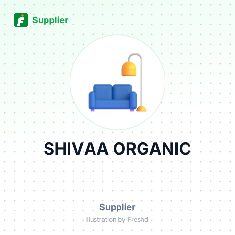 SHIVAA ORGANIC – summary card, no photo uploaded yet