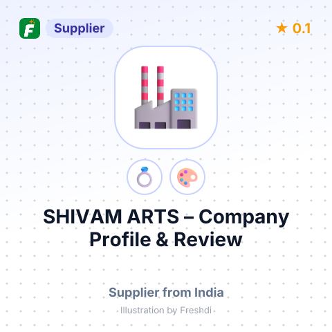 SHIVAM ARTS – summary card, no photo uploaded yet