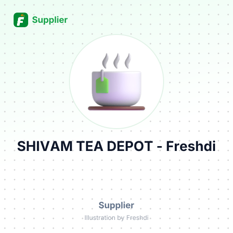 SHIVAM TEA DEPOT – summary card, no photo uploaded yet