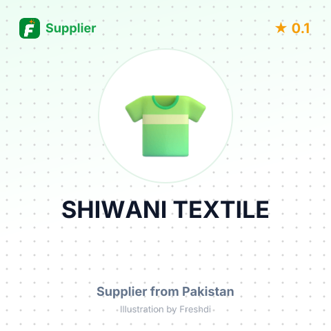 SHIWANI TEXTILE – summary card, no photo uploaded yet