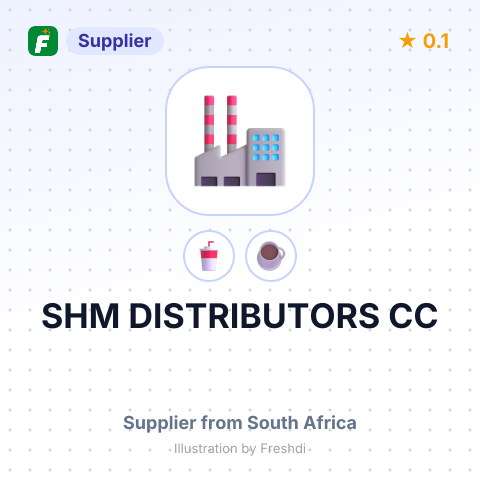 SHM DISTRIBUTORS CC – summary card, no photo uploaded yet