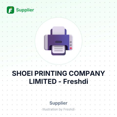 SHOEI PRINTING COMPANY LIMITED – summary card, no photo uploaded yet