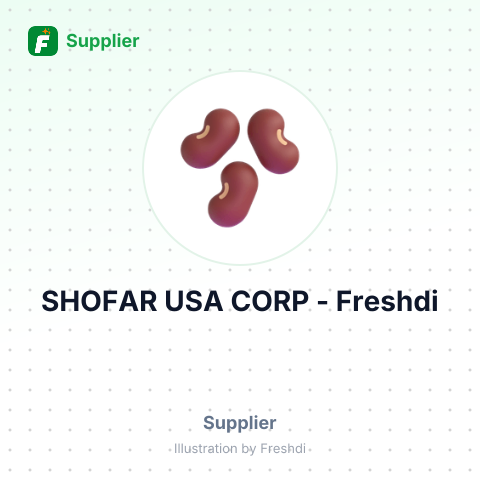 SHOFAR USA CORP – summary card, no photo uploaded yet