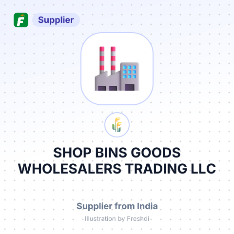 SHOP BINS GOODS WHOLESALERS TRADING LLC – summary card, no photo uploaded yet