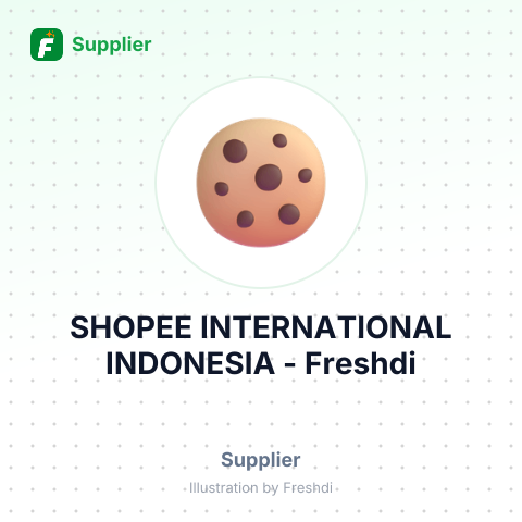 SHOPEE INTERNATIONAL INDONESIA – summary card, no photo uploaded yet