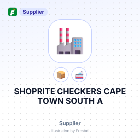 SHOPRITE CHECKERS CAPE TOWN SOUTH A – summary card, no photo uploaded yet