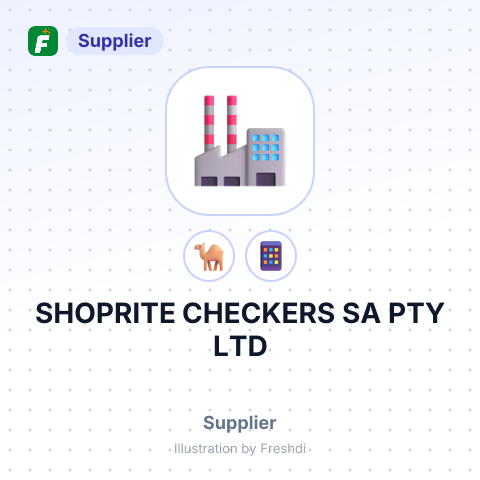 SHOPRITE CHECKERS SA PTY LTD – summary card, no photo uploaded yet