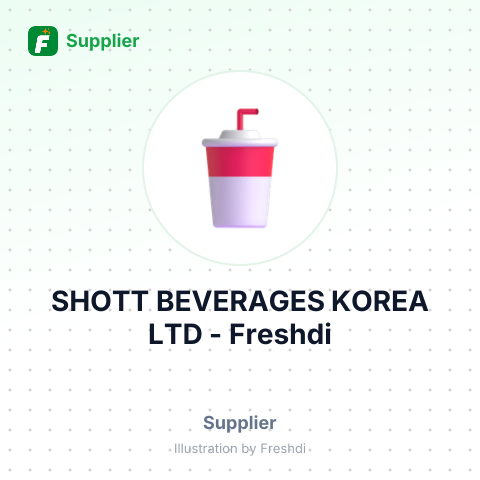 SHOTT BEVERAGES KOREA LTD – summary card, no photo uploaded yet