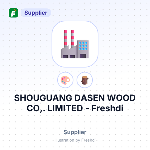 SHOUGUANG DASEN WOOD CO,. LIMITED – summary card, no photo uploaded yet