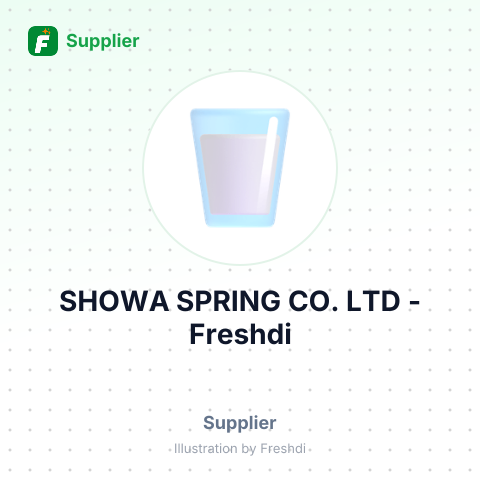 SHOWA SPRING CO. LTD – summary card, no photo uploaded yet
