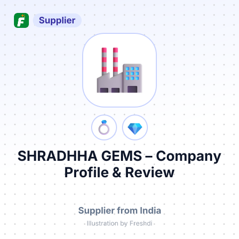 SHRADHHA GEMS – summary card, no photo uploaded yet