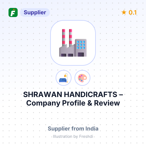 SHRAWAN HANDICRAFTS – summary card, no photo uploaded yet