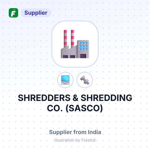 SHREDDERS & SHREDDING CO. (SASCO) – summary card, no photo uploaded yet