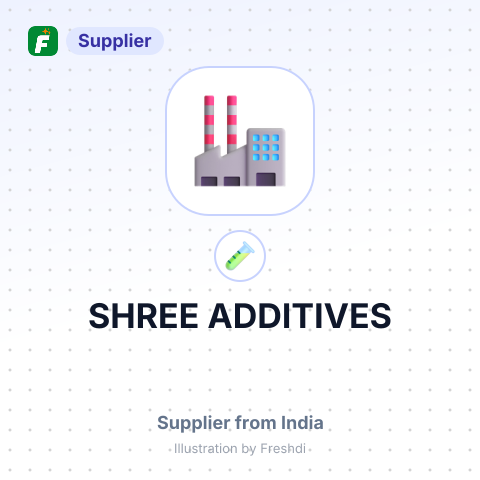 SHREE ADDITIVES – summary card, no photo uploaded yet