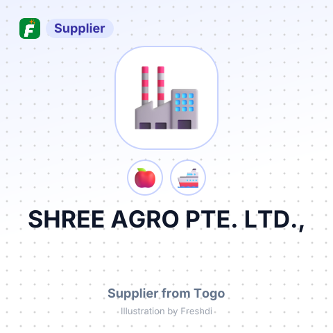 SHREE AGRO PTE. LTD., – summary card, no photo uploaded yet