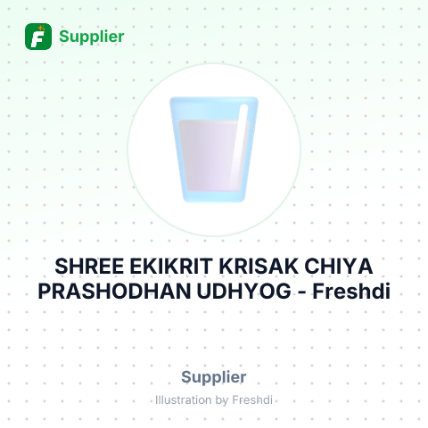 SHREE EKIKRIT KRISAK CHIYA PRASHODHAN UDHYOG – summary card, no photo uploaded yet
