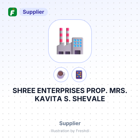 SHREE ENTERPRISES PROP. MRS. KAVITA S. SHEVALE – summary card, no photo uploaded yet