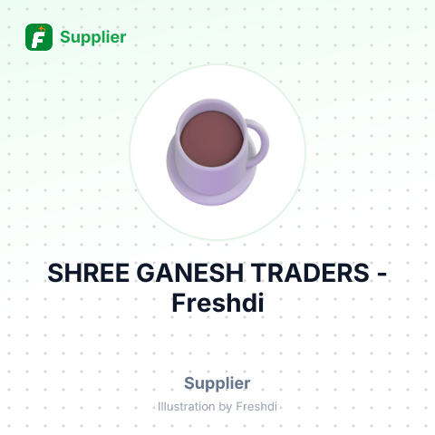 SHREE GANESH TRADERS – summary card, no photo uploaded yet