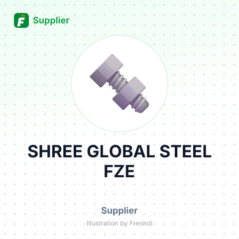 SHREE GLOBAL STEEL FZE – summary card, no photo uploaded yet