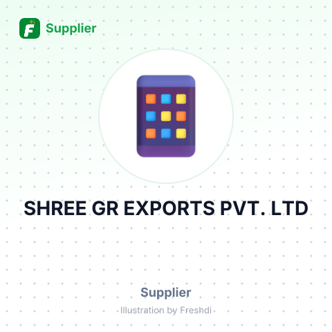 SHREE GR EXPORTS PVT. LTD – summary card, no photo uploaded yet
