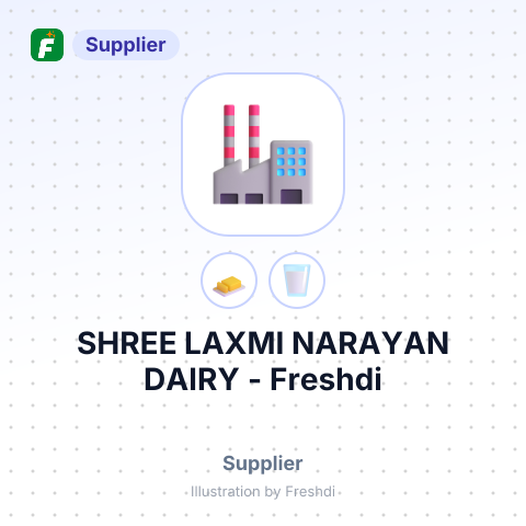 SHREE LAXMI NARAYAN DAIRY – summary card, no photo uploaded yet