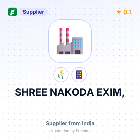 SHREE NAKODA EXIM, – summary card, no photo uploaded yet