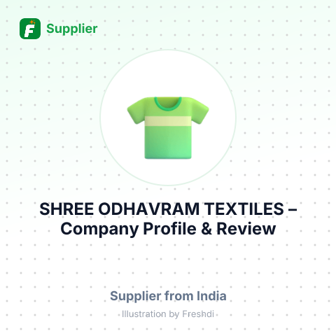 SHREE ODHAVRAM TEXTILES – summary card, no photo uploaded yet