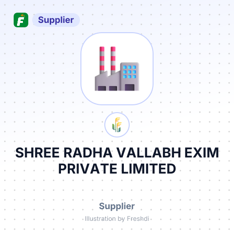 SHREE RADHA VALLABH EXIM PRIVATE LIMITED – summary card, no photo uploaded yet