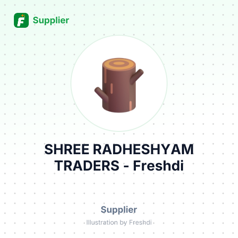 SHREE RADHESHYAM TRADERS – summary card, no photo uploaded yet